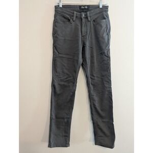 DU/ER Pants Mens 29 X 27 Olive Green N2X Slim Fit Stretch Performance DUER